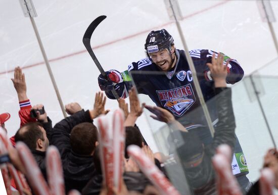 Kontinental Hockey League. Metallurg Magnitogorsk vs. Lev Praha