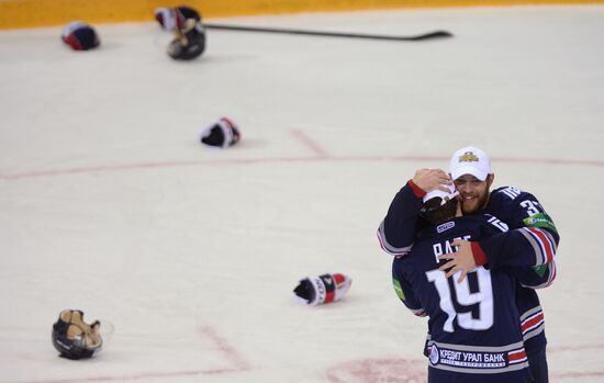 Kontinental Hockey League. Metallurg Magnitogorsk vs. Lev Praha