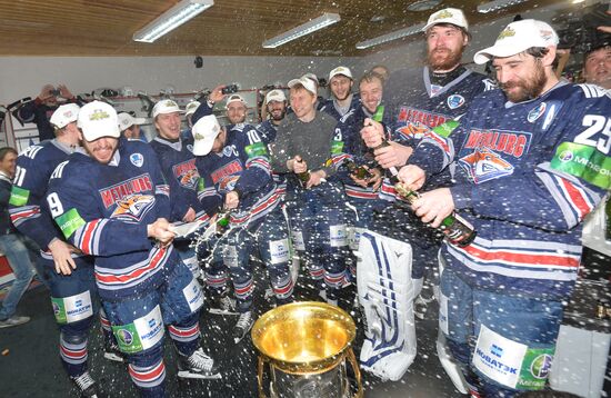 Kontinental Hockey League. Metallurg Magnitogorsk vs. Lev Praha