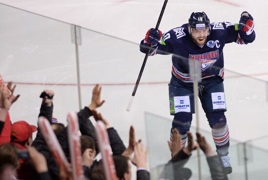 Kontinental Hockey League. Metallurg Magnitogorsk vs. Lev Praha