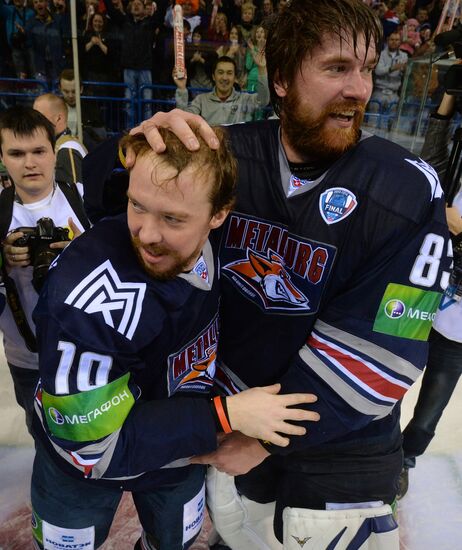 Kontinental Hockey League. Metallurg Magnitogorsk vs. Lev Praha