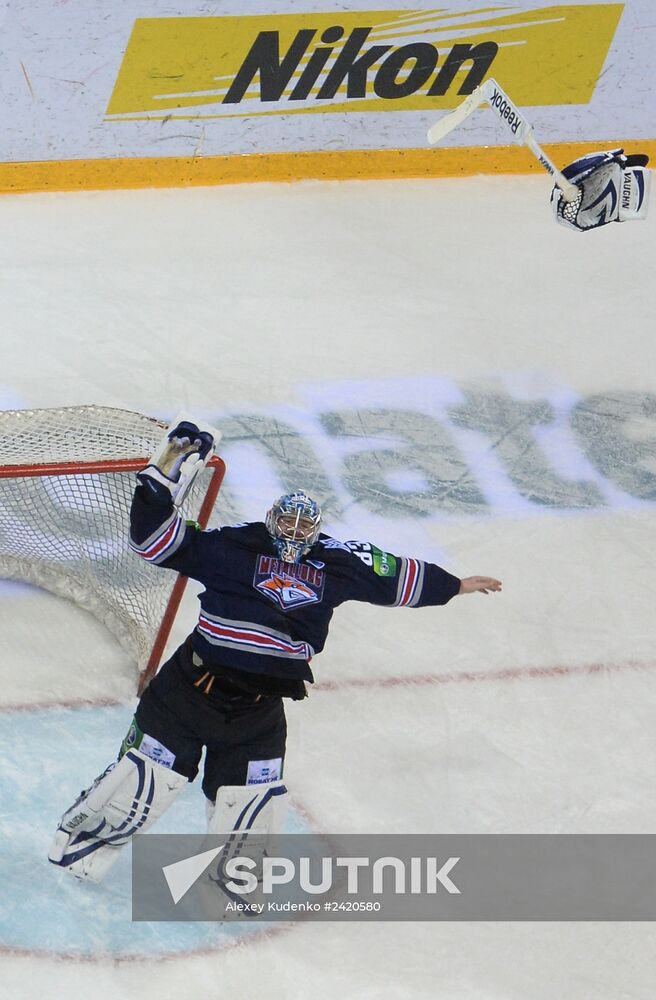 Kontinental Hockey League. Metallurg Magnitogorsk vs. Lev Praha