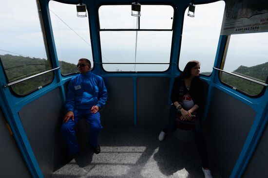 Miskhor - Ai-Petri cableway commissioned in Crimea after repair works