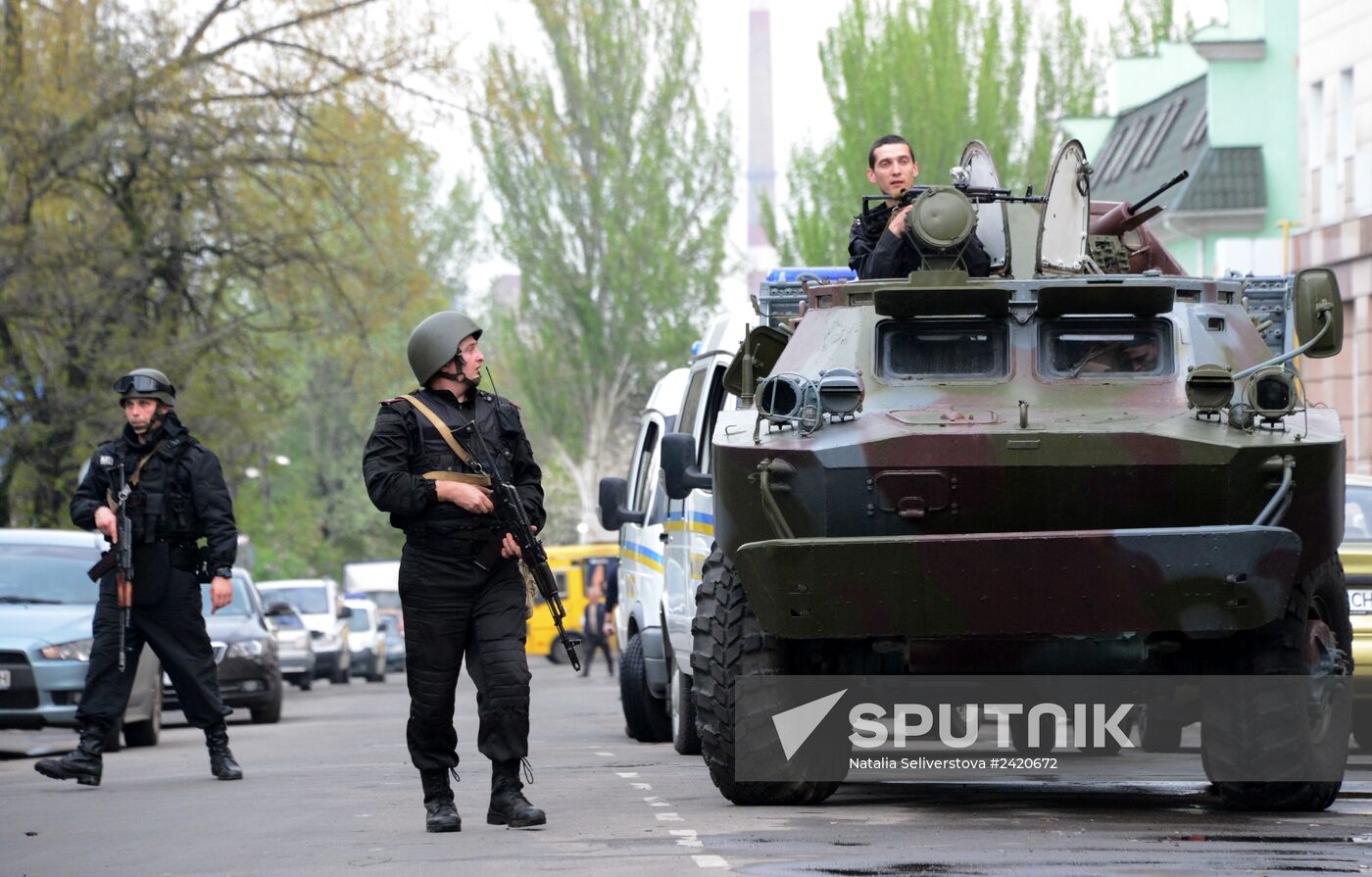 Situation in Donetsk