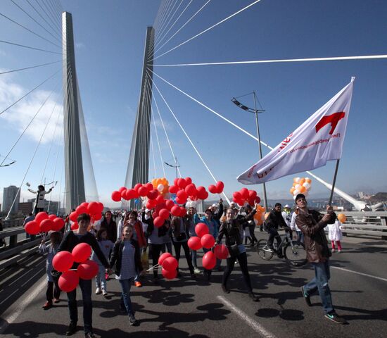 May Day processions in Russian regions