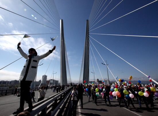May Day processions in Russian regions