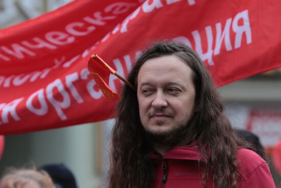 May Day processions in Russian regions