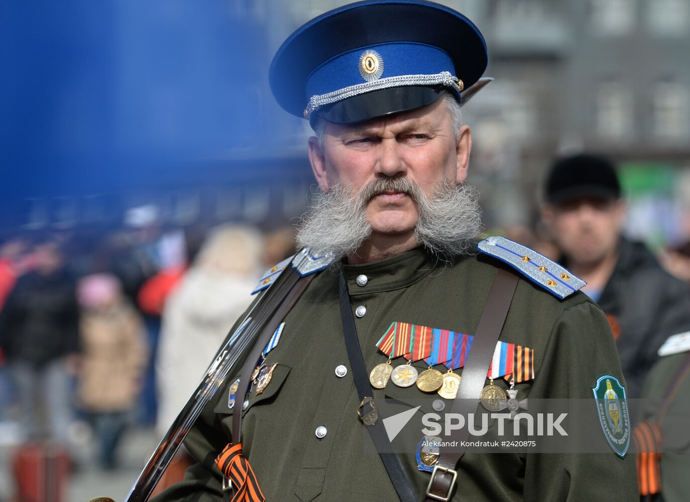 May Day processions in Russian regions