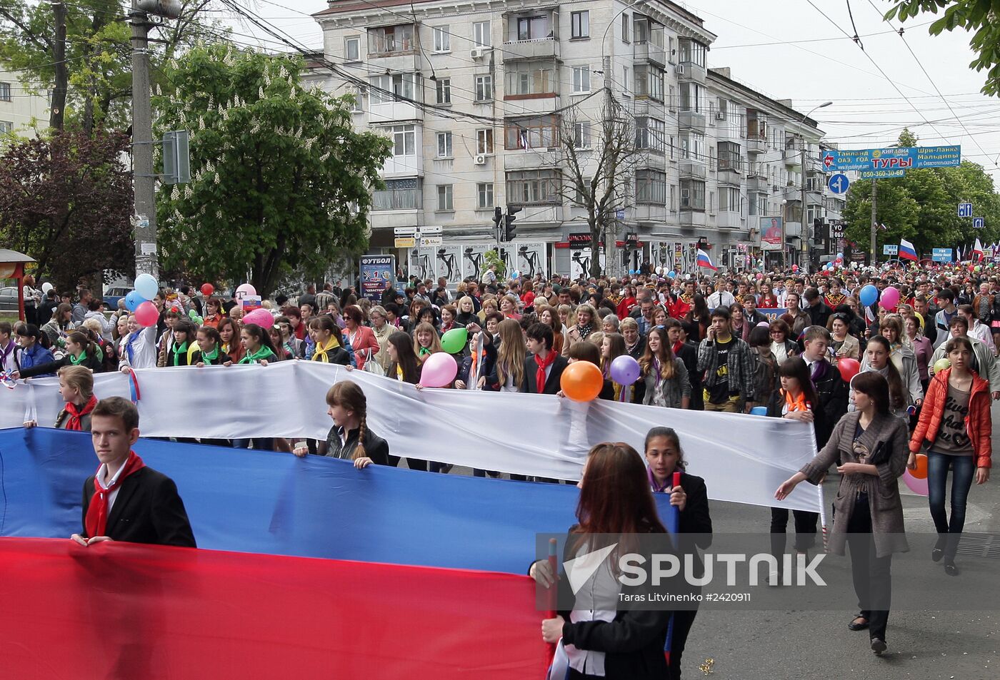 Spring and Labor Day in Crimea