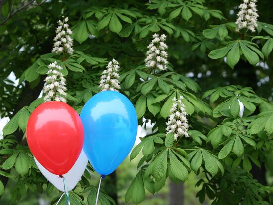 Spring and Labor Day in Crimea