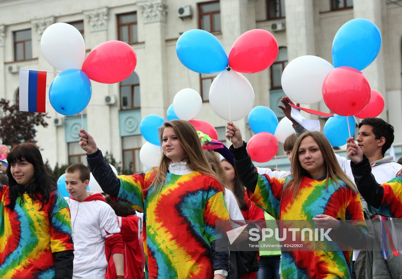 Spring and Labor Day in Crimea
