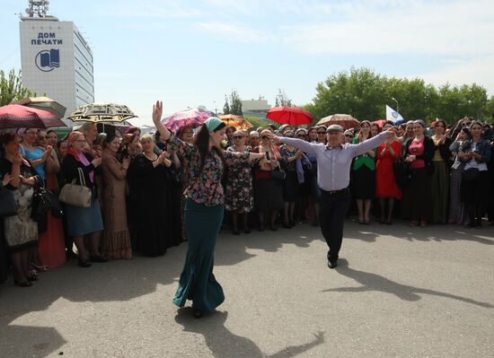 May Day processions in Russian regions
