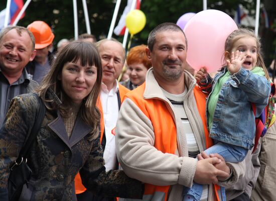 Spring and Labor Day in Crimea