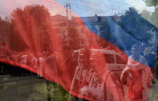 Spring and Labor Day in Crimea