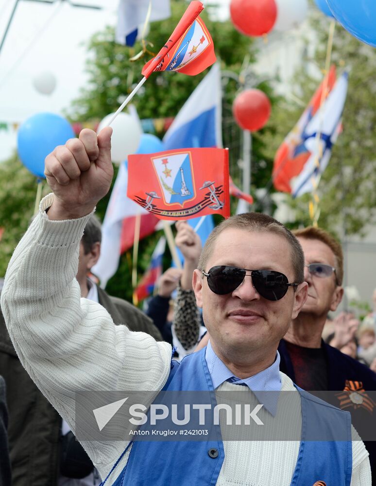 Spring and Labor Day in Crimea
