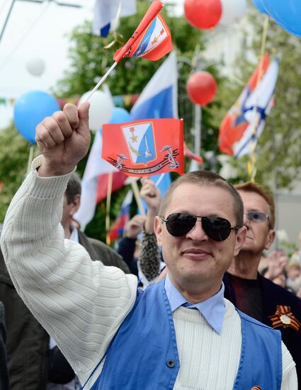 Spring and Labor Day in Crimea