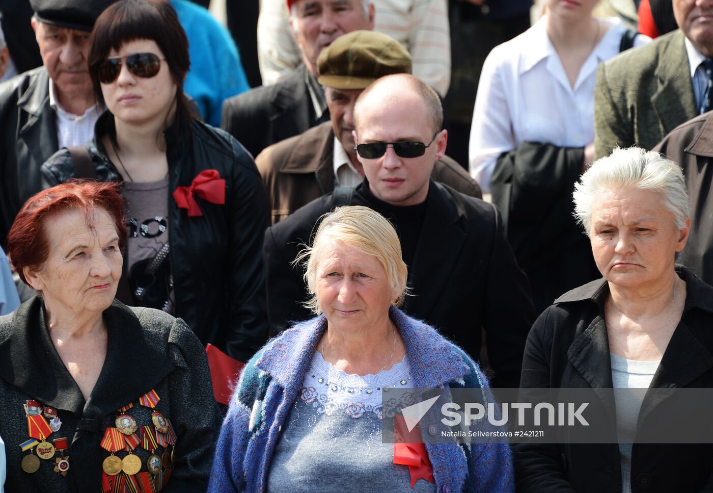 Celebrating International Workers' Solidarity Day in Donetsk