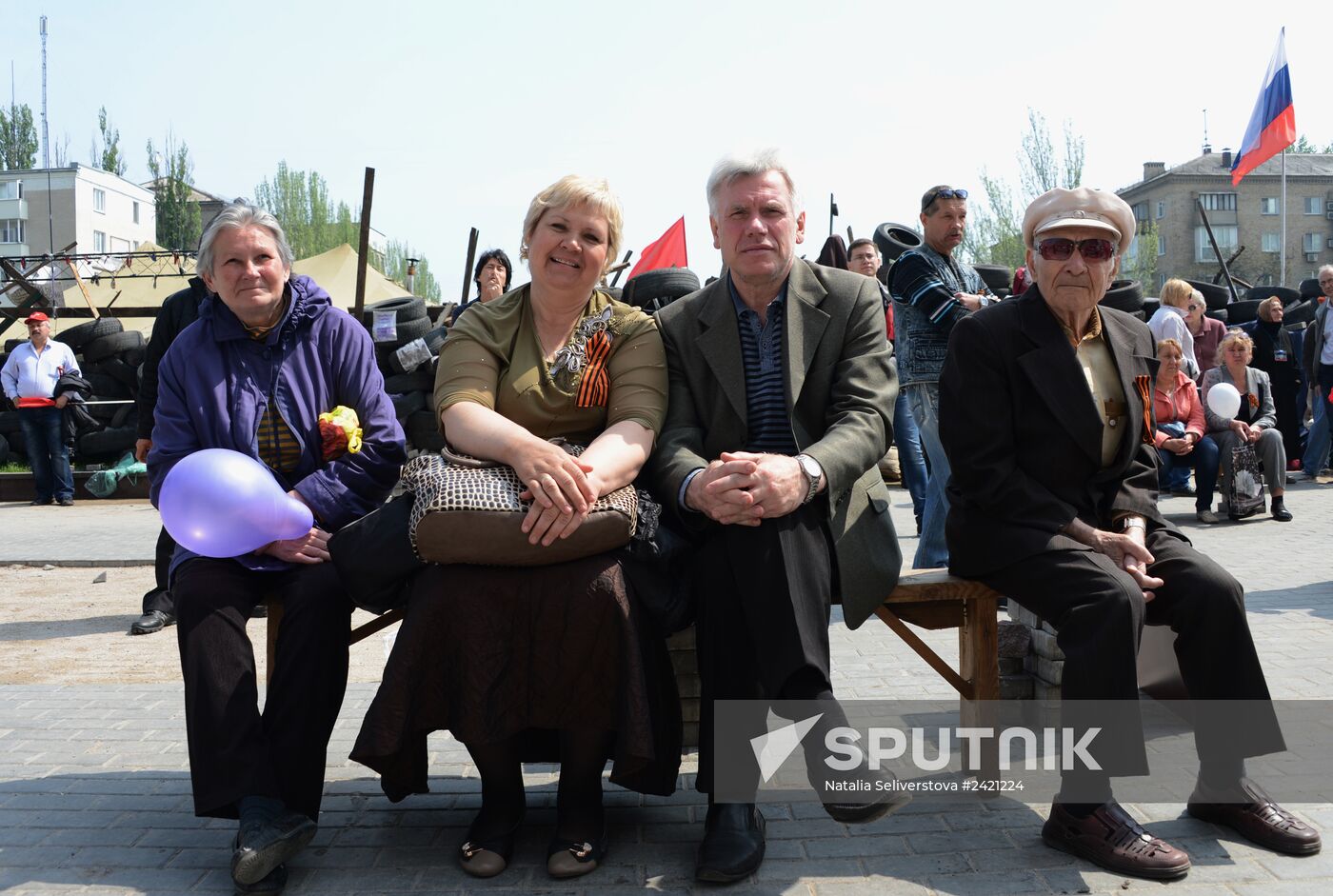 May Day celebrated in Donetsk