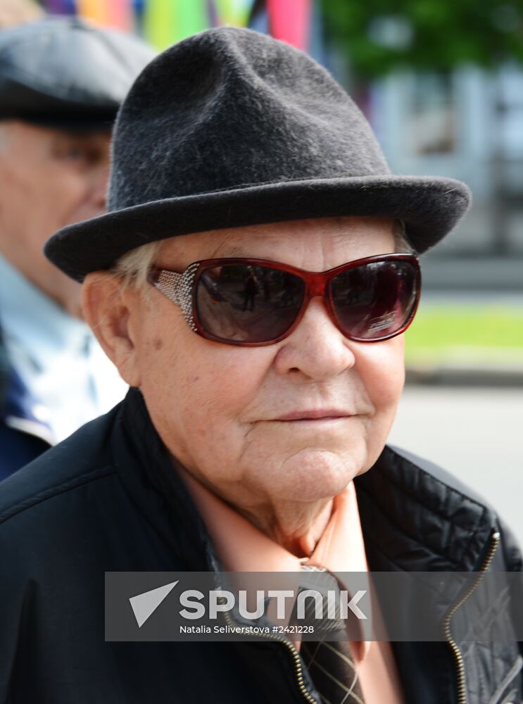 May Day celebrated in Donetsk