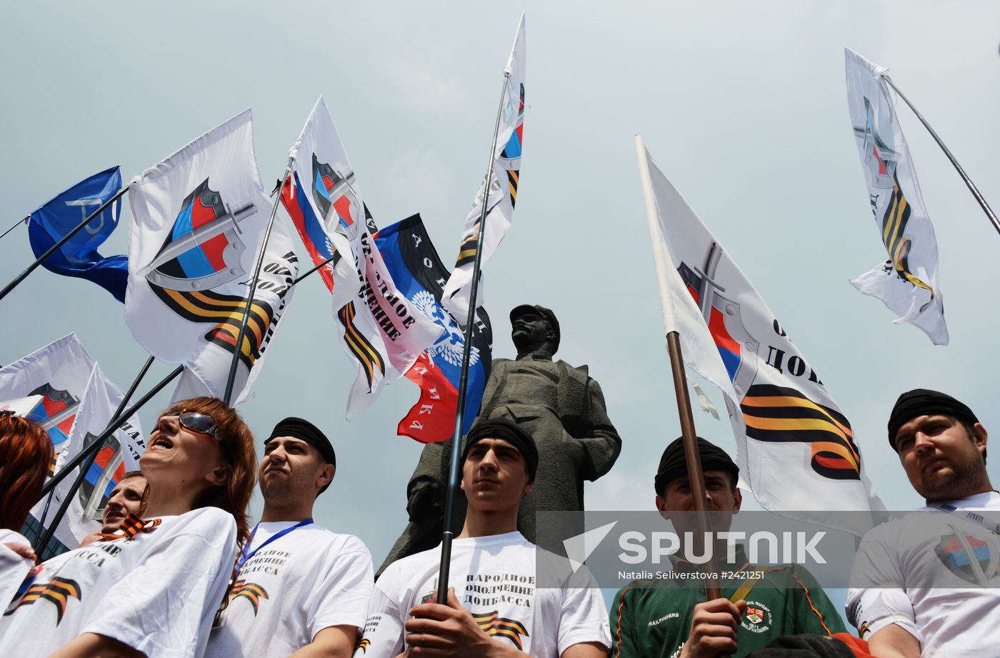 Donetsk celebrates May Day