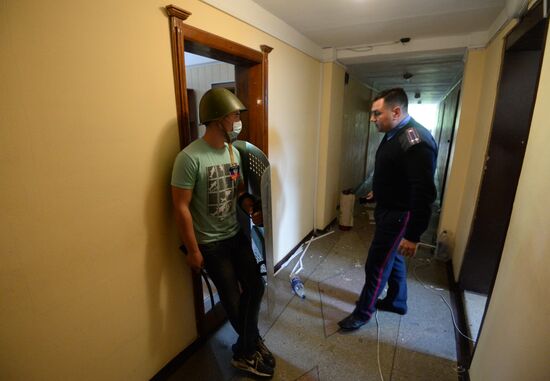 Federalization supporters seize police station in Krasnoarmeisk, Donetsk Region