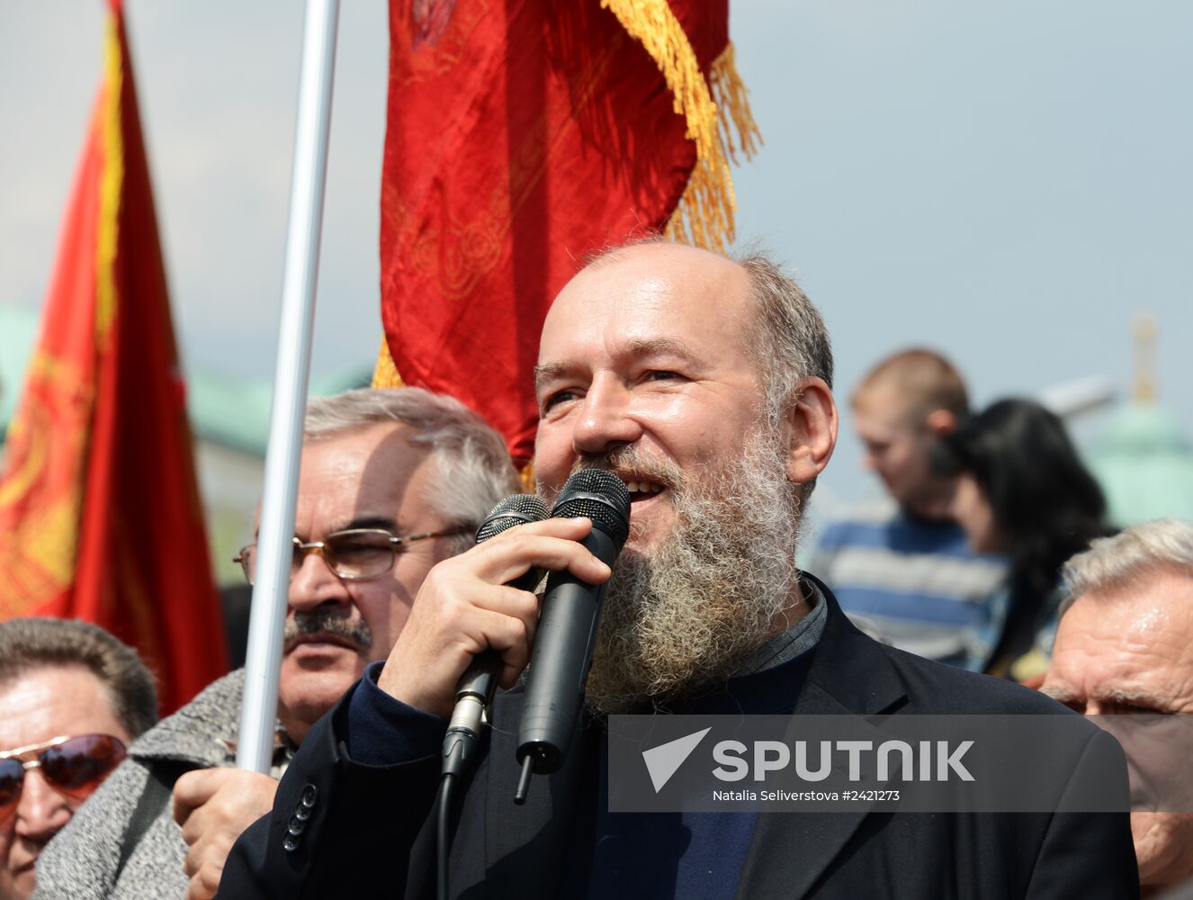 May Day celebrated in Donetsk