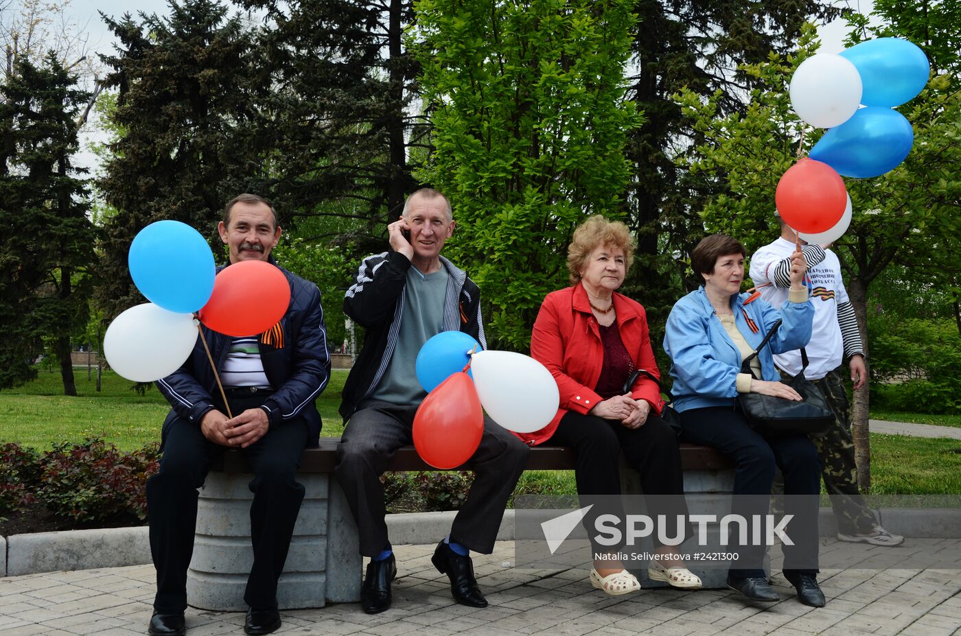 May Day celebrated in Donetsk