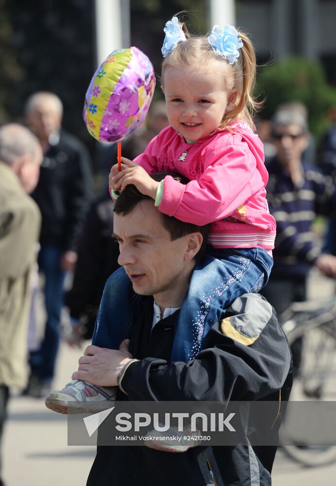 Slavyansk celebrates International Workers' Day