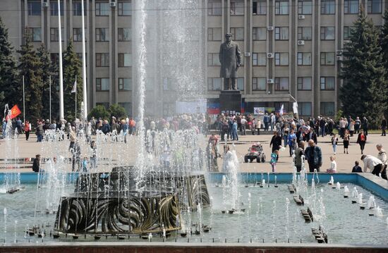 Slavyansk celebrates International Workers' Day