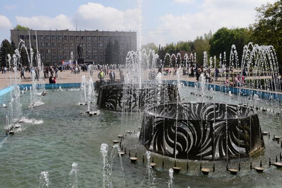 Slavyansk celebrates International Workers' Day