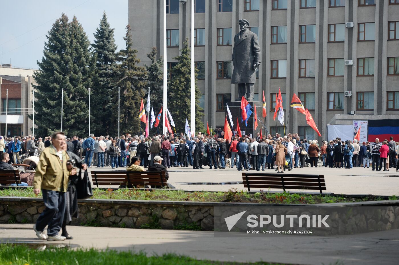 Slavyansk celebrates International Workers' Day