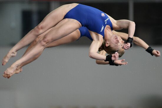 FINA/NVC Diving World Series 2014. Day One