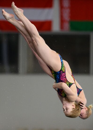 FINA/NVC Diving World Series 2014. Day One