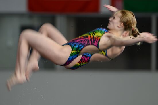 FINA/NVC Diving World Series 2014. Day One