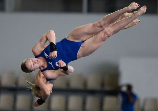 FINA/NVC Diving World Series 2014. Day One