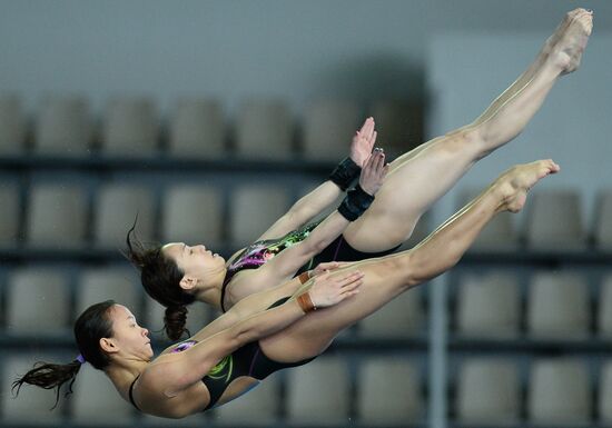 FINA/NVC Diving World Series 2014. Day One