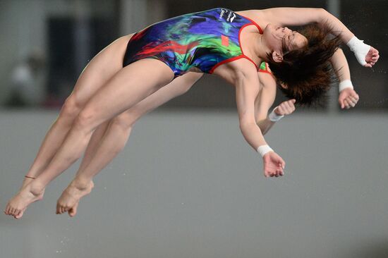 FINA/NVC Diving World Series 2014. Day One