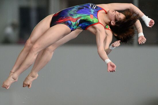 FINA/NVC Diving World Series 2014. Day One