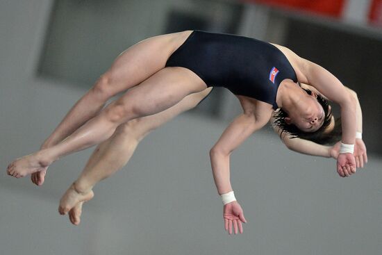 FINA/NVC Diving World Series 2014. Day One