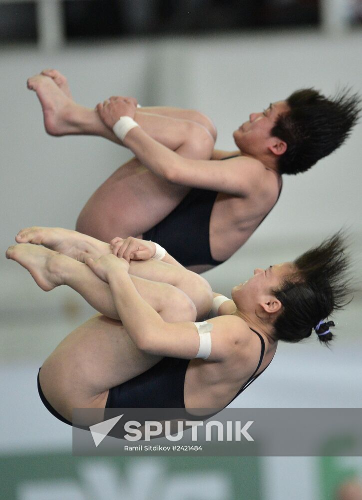 FINA/NVC Diving World Series 2014. Day One