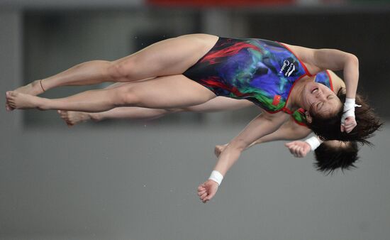 FINA/NVC Diving World Series 2014. Day One