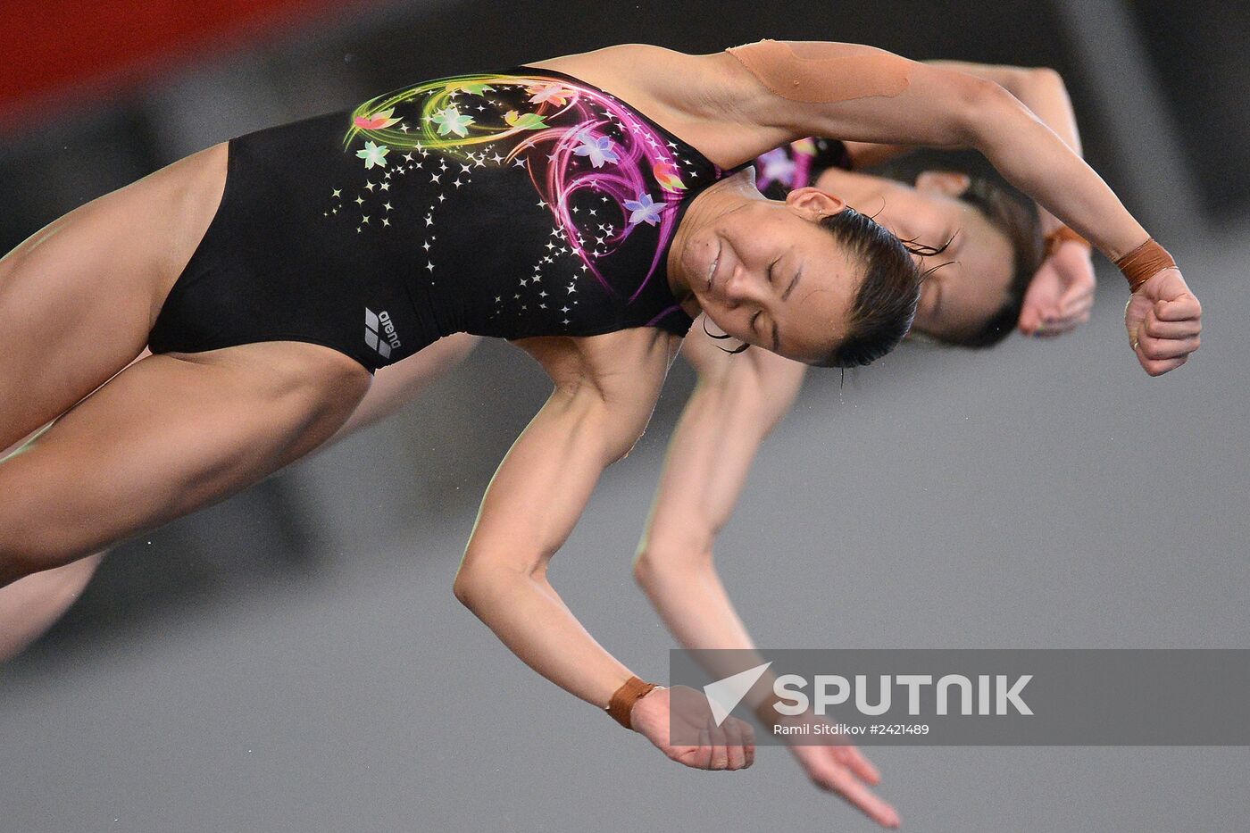 FINA/NVC Diving World Series 2014. Day One