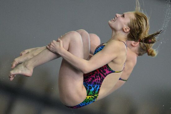 FINA/NVC Diving World Series 2014. Day One