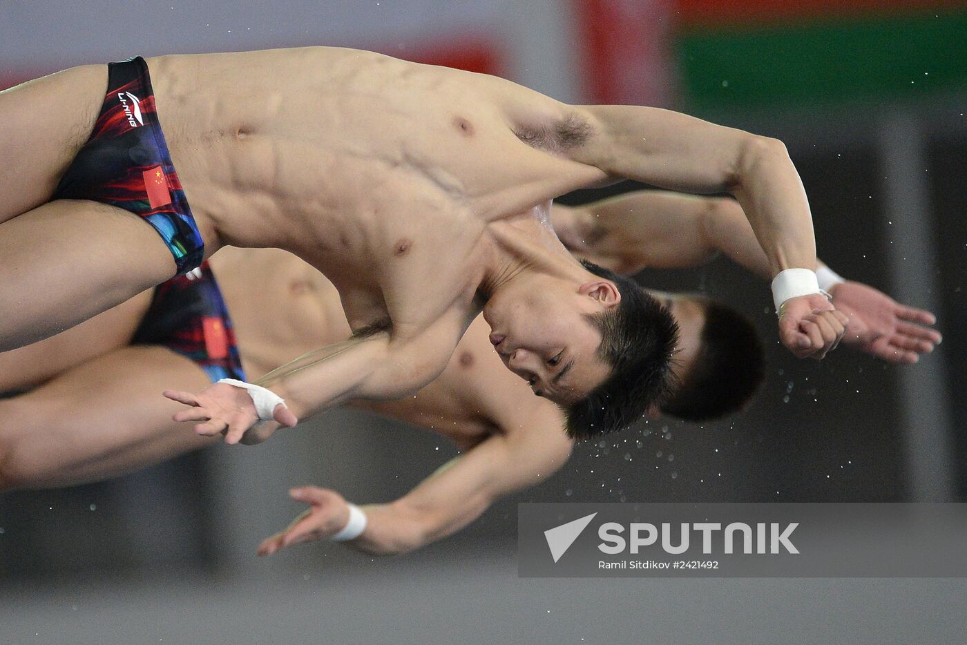 FINA/NVC Diving World Series 2014. Day One