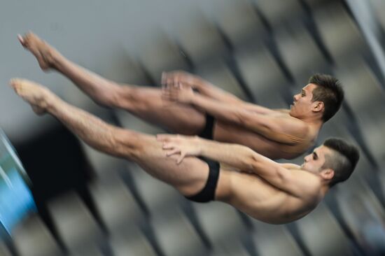 FINA/NVC Diving World Series 2014. Day One