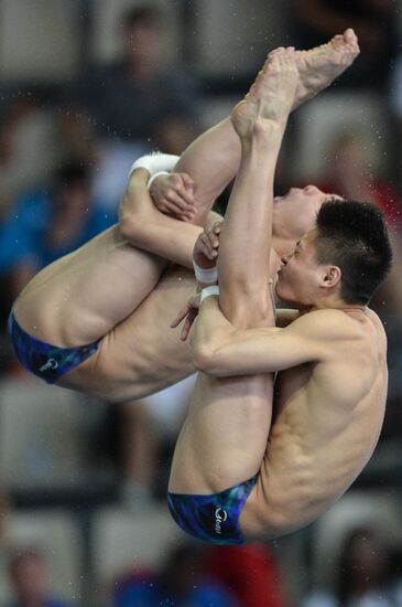 FINA/NVC Diving World Series 2014. Day One