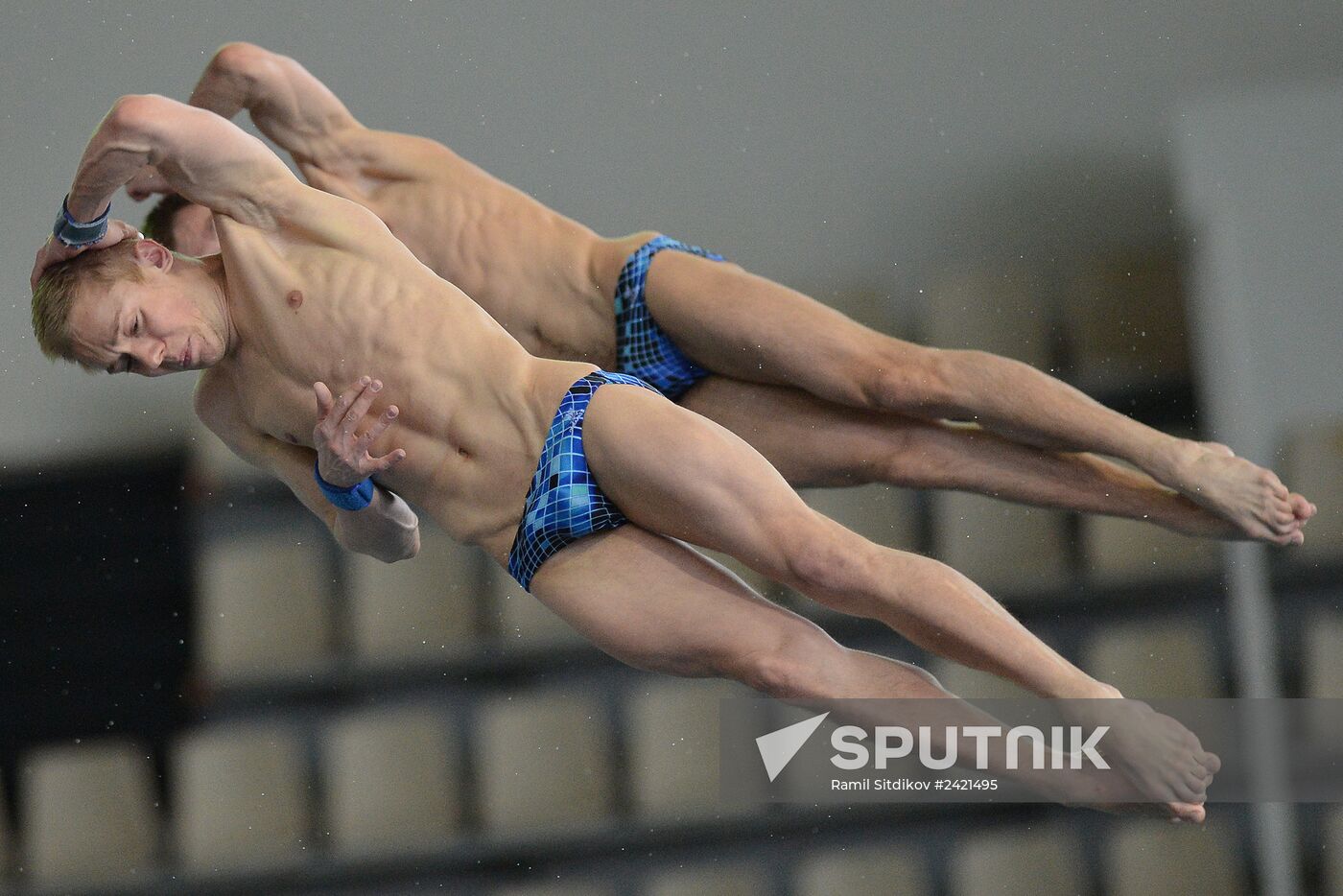 FINA/NVC Diving World Series 2014. Day One