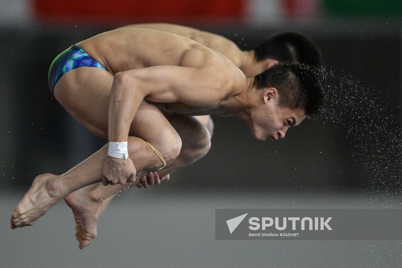 FINA/NVC Diving World Series 2014. Day One