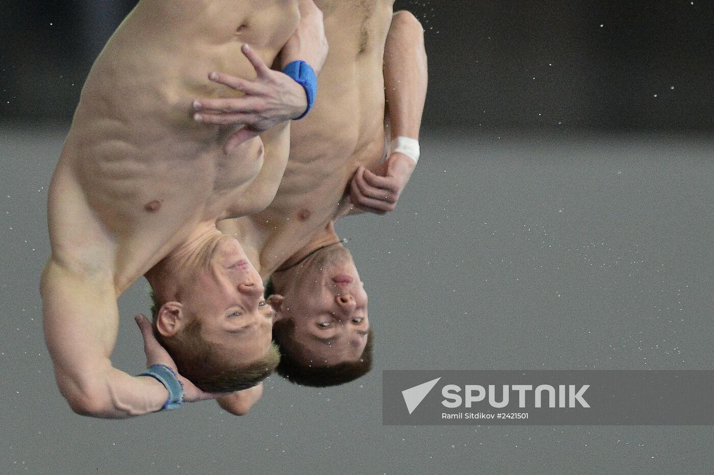 FINA/NVC Diving World Series 2014. Day One