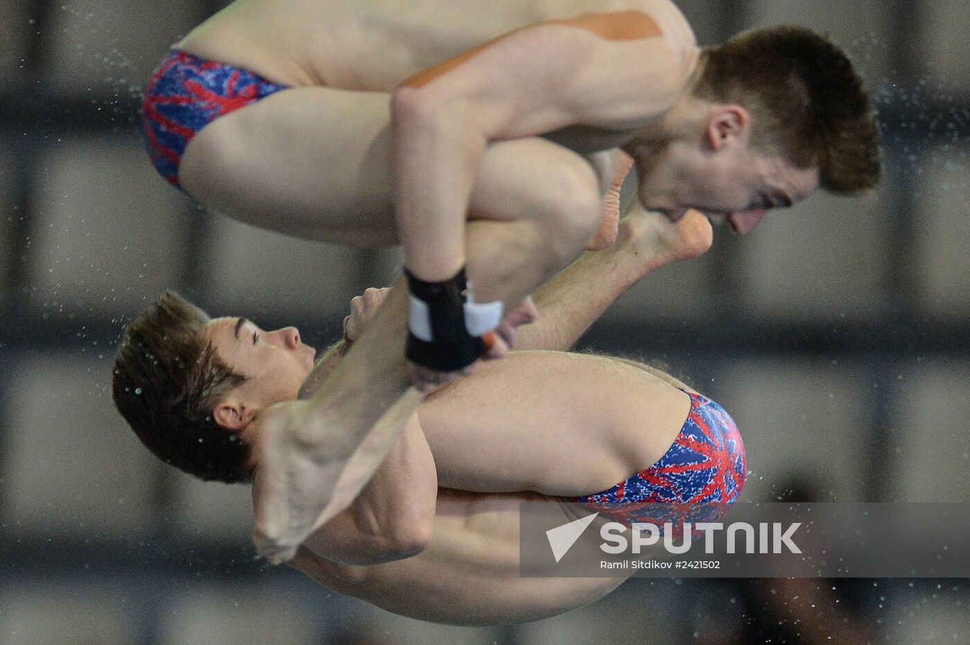 FINA/NVC Diving World Series 2014. Day One